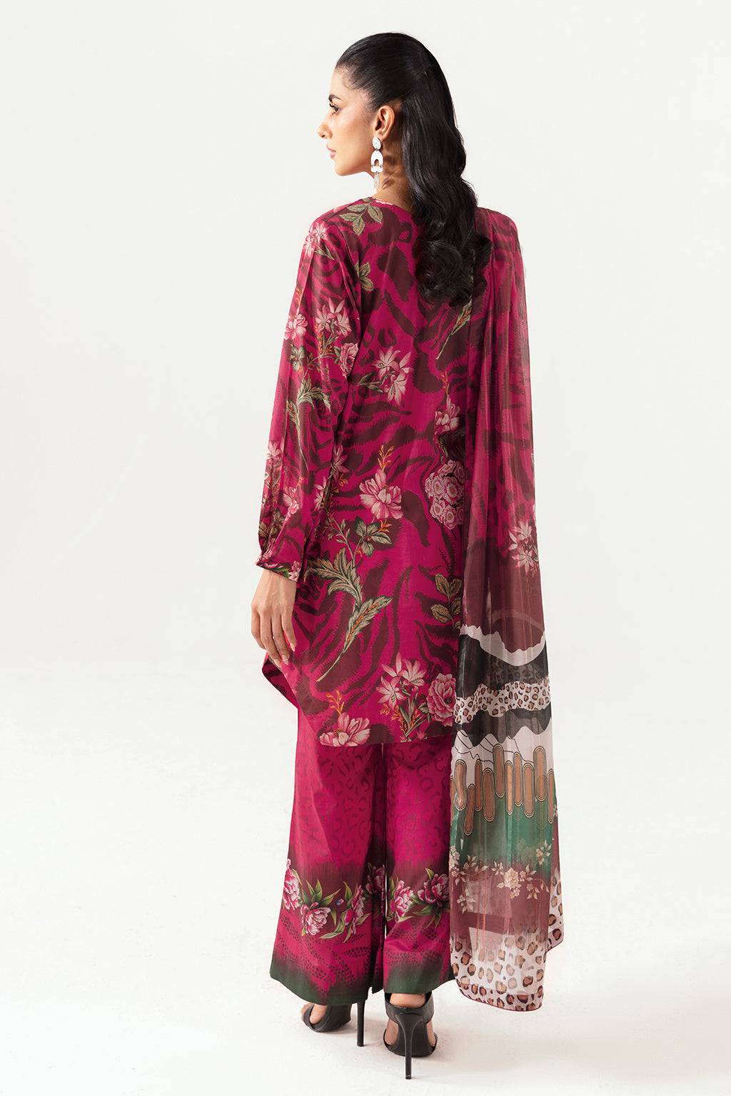 Ramsha | Pinted Lawn | RP-102 - Pakistani Designer Dress - by Ramsha | Type: Casuals - 100% Original at Saira Sultan