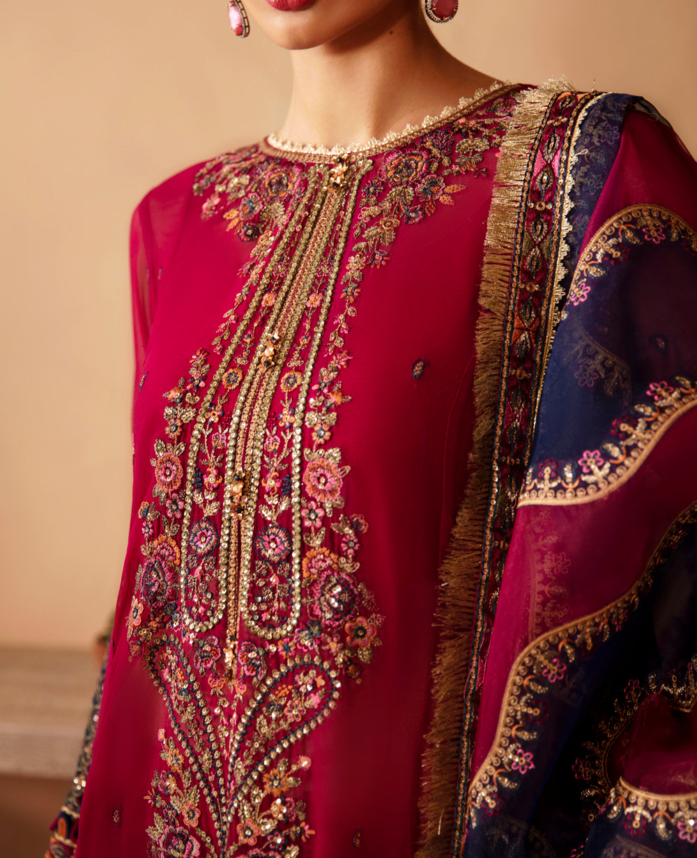 Xenia Formals | Raahi Luxury Formals | MEHKASH - Pakistani Designer Dress - by Xenia Formals | Type: Formal - 100% Original at Saira Sultan
