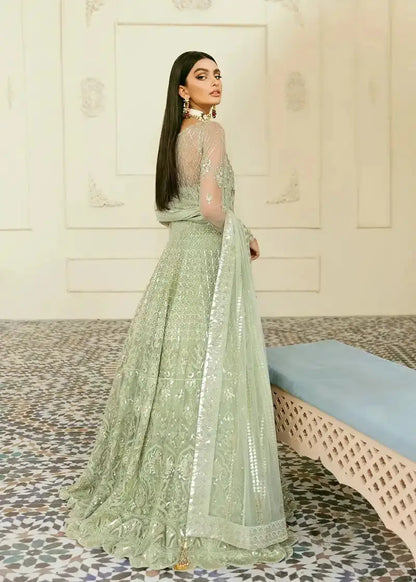 Akbar Aslam | Elinor Formals Vol 1| Florican - Pakistani Designer Dress - by Akbar Aslam | Type: Bridal - 100% Original at Saira Sultan