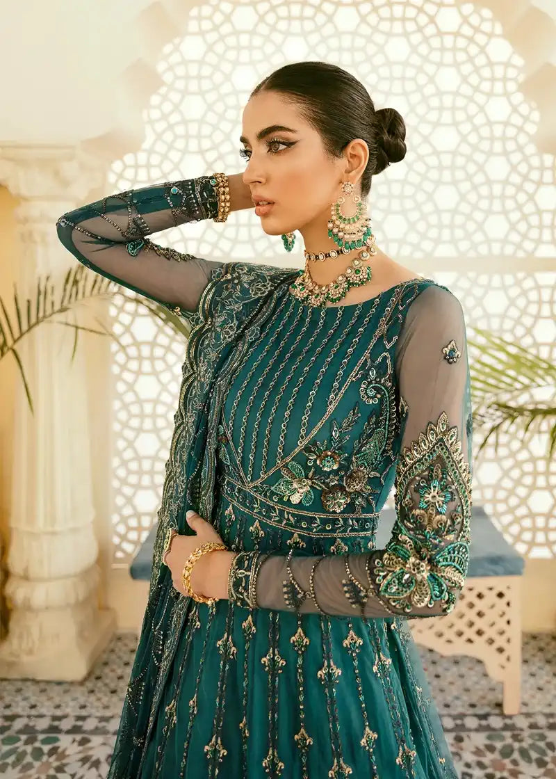 Akbar Aslam | Elinor Formals Vol 1| Maleo - Pakistani Designer Dress - by Akbar Aslam | Type: Bridal - 100% Original at Saira Sultan