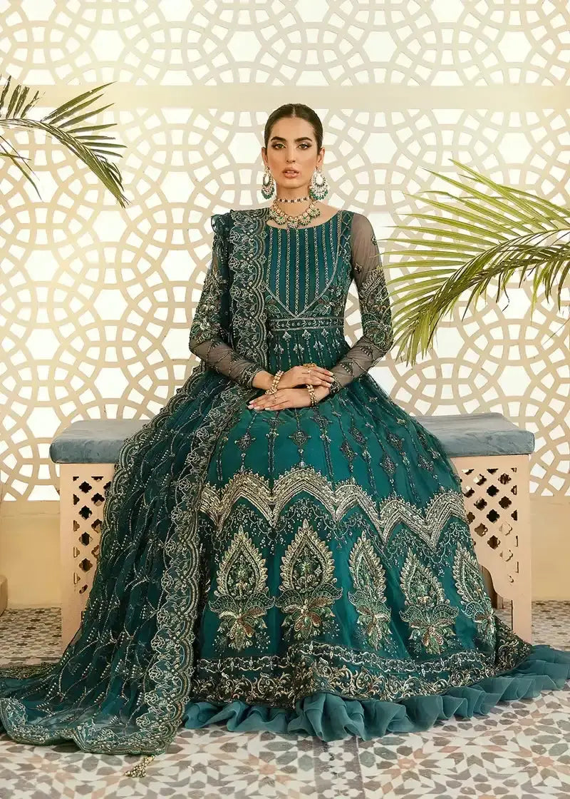 Akbar Aslam | Elinor Formals Vol 1| Maleo - Pakistani Designer Dress - by Akbar Aslam | Type: Bridal - 100% Original at Saira Sultan