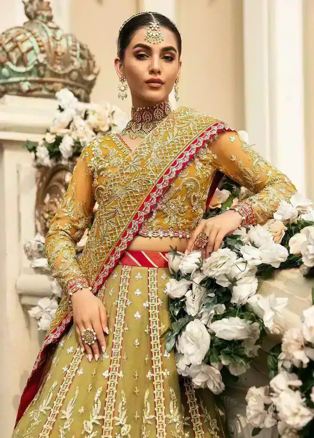 Gulaal | Wedding Collection 23 | DIYA (GL-WU-23V1-01) - Pakistani Designer Dress - by Gulaal | Type: Bridal - 100% Original at Saira Sultan