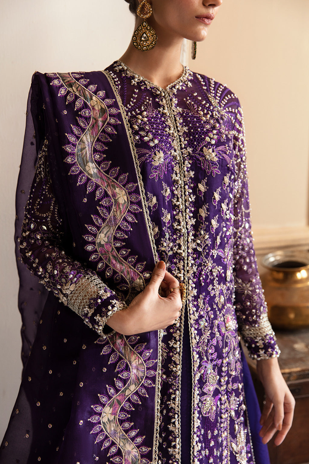 Soraya | Lumene Festive | Maysa - Pakistani Designer Dress - by Soraya | Type: Bridal - 100% Original at Saira Sultan