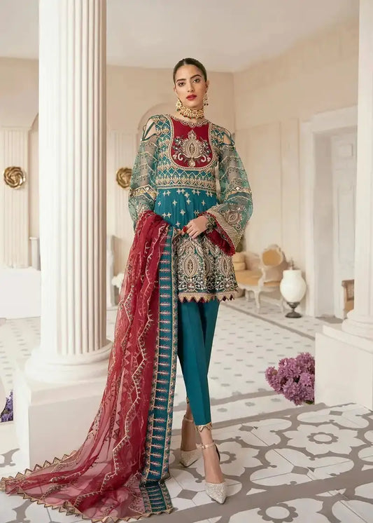 Akbar Aslam | Raqs Collection | Dale - Pakistani Designer Dress - by Akbar Aslam | Type: Formal - 100% Original at Saira Sultan