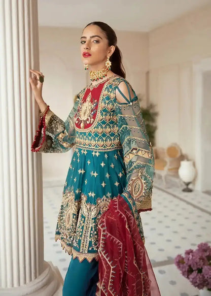 Akbar Aslam | Raqs Collection | Dale - Pakistani Designer Dress - by Akbar Aslam | Type: Formal - 100% Original at Saira Sultan