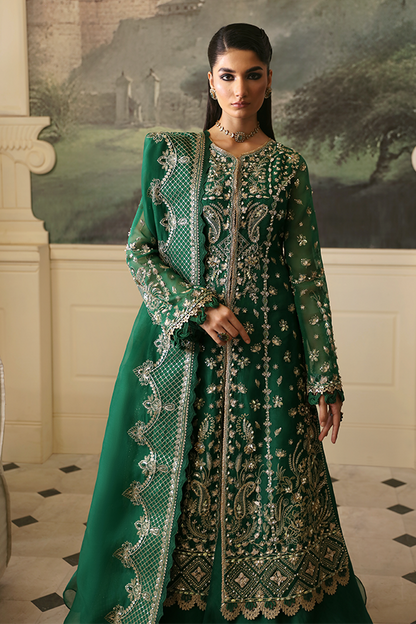 Nyra | Wedding Festive 24 | JADE L Bottle Green Organza