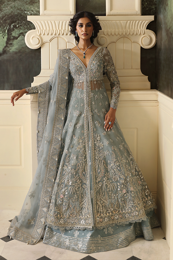 Nyra | Wedding Festive 24 | JASMINE XS Ice Blue Organza
