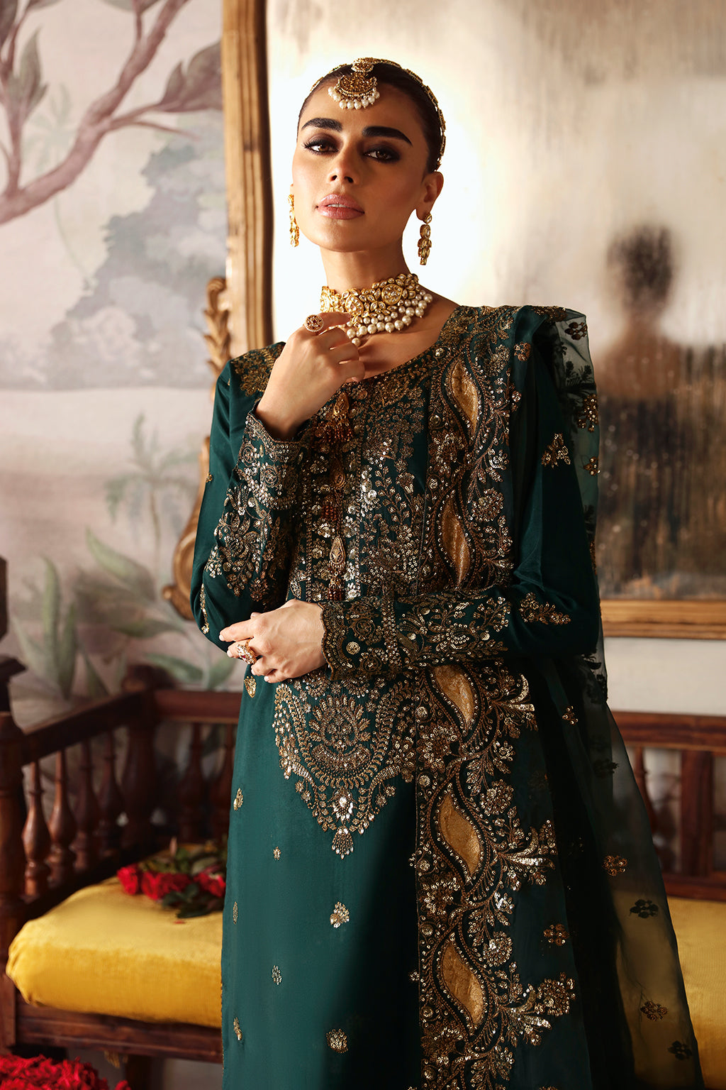 Shagna | Premium Raw Silk | Zaib S-03 - Pakistani Designer Dress - by Shagna - Type : Ladies Clothes - 100% Original at Saira Sultan
