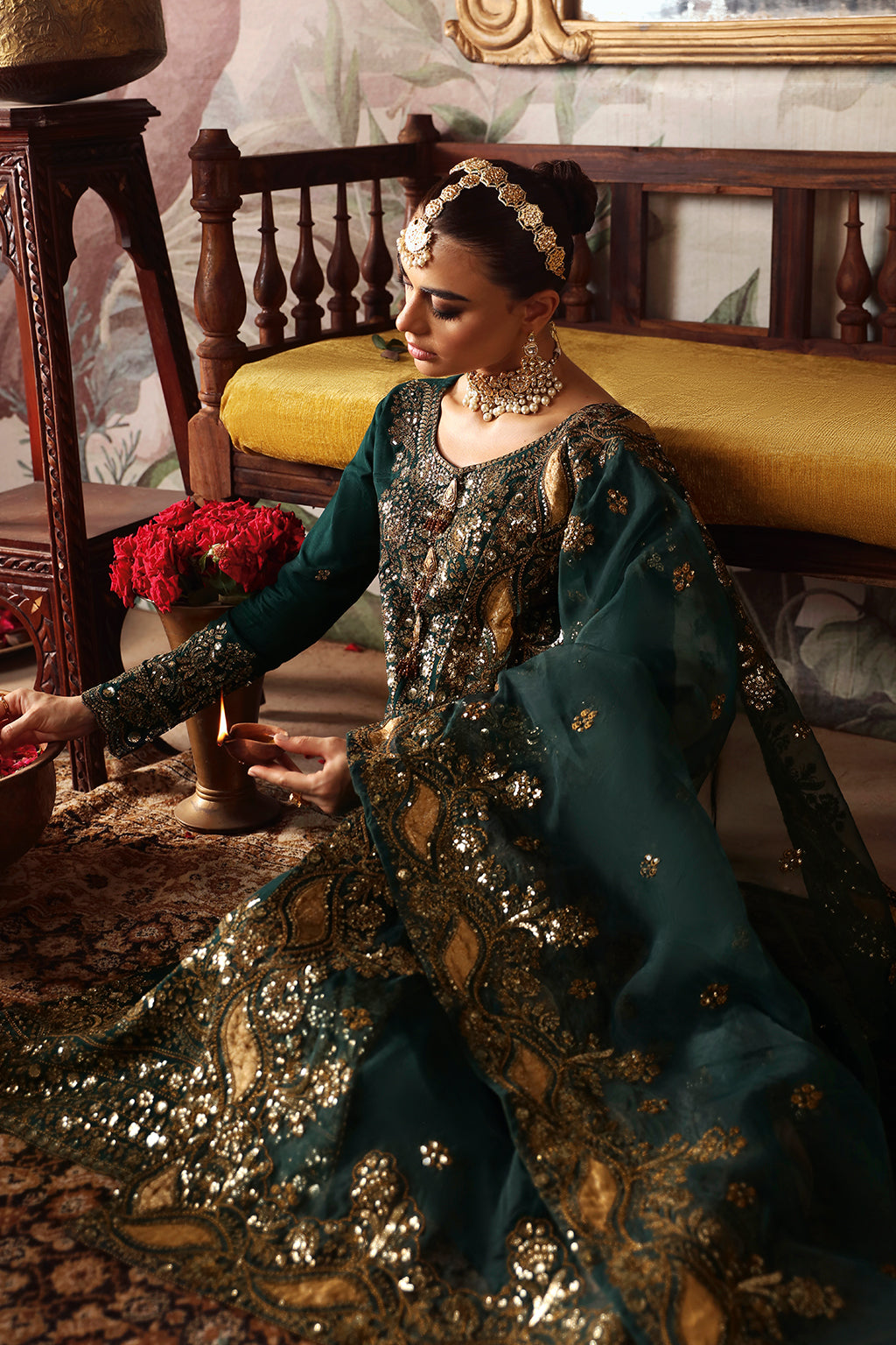 Shagna | Premium Raw Silk | Zaib S-03 - Pakistani Designer Dress - by Shagna - Type : Ladies Clothes - 100% Original at Saira Sultan
