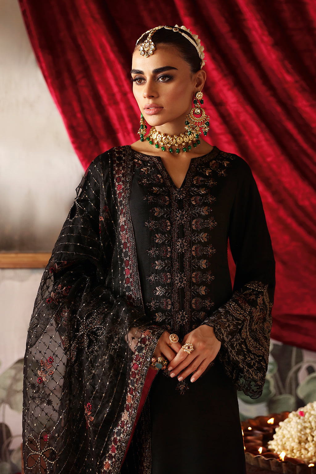 Shagna | Premium Raw Silk | Zareen S-05. - Pakistani Designer Dress - by Shagna - Type : Ladies Clothes - 100% Original at Saira Sultan