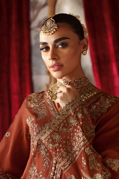 Shagna | Premium Raw Silk | Zarish S-02 - Pakistani Designer Dress - by Shagna - Type : Ladies Clothes - 100% Original at Saira Sultan