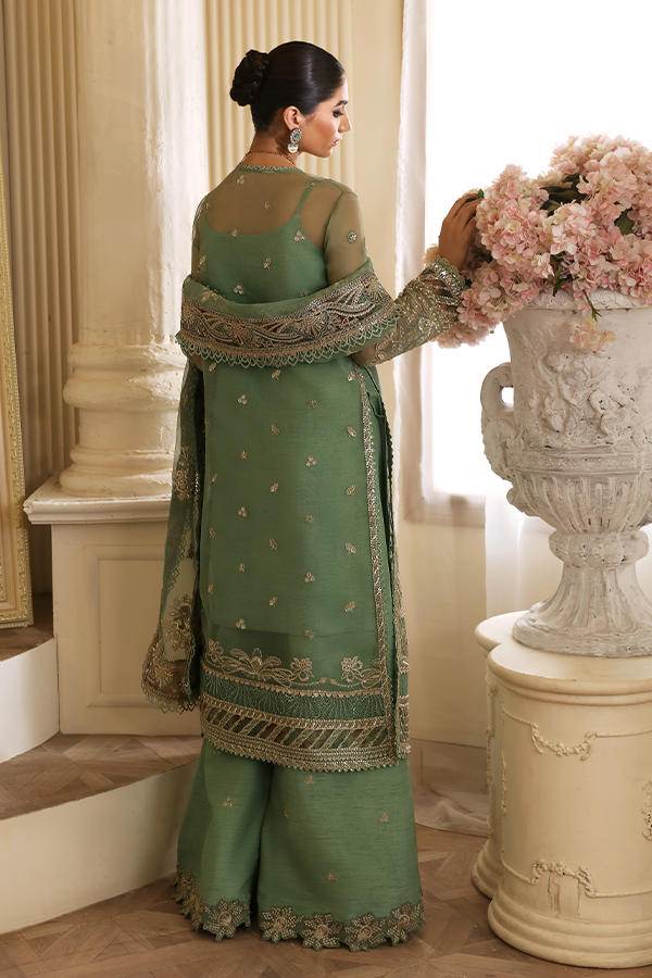 Nyra | Wedding Festive 24 | SAPPHIRE S Pistachio Green Organza
