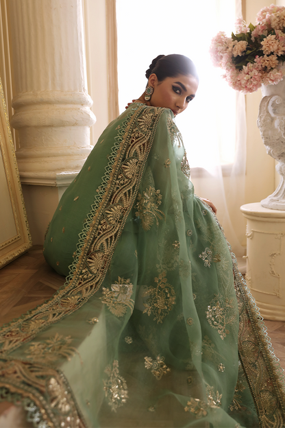 Nyra | Wedding Festive 24 | SAPPHIRE XL Pistachio Green Organza