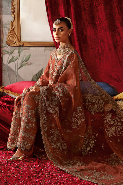 Shagna | Premium Raw Silk | Zarish S-02 - Pakistani Designer Dress - by Shagna - Type : Ladies Clothes - 100% Original at Saira Sultan