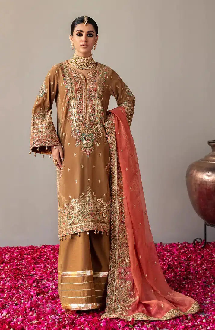 Emaan Adeel | Makhmal Velvet Edition 23 | MK-07 MERAKI - Pakistani Designer Dress - by Emaan Adeel | Type: Formal - 100% Original at Saira Sultan