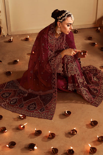 Shagna | Premium Raw Silk | Roshan S-04 - Pakistani Designer Dress - by Shagna - Type : Ladies Clothes - 100% Original at Saira Sultan