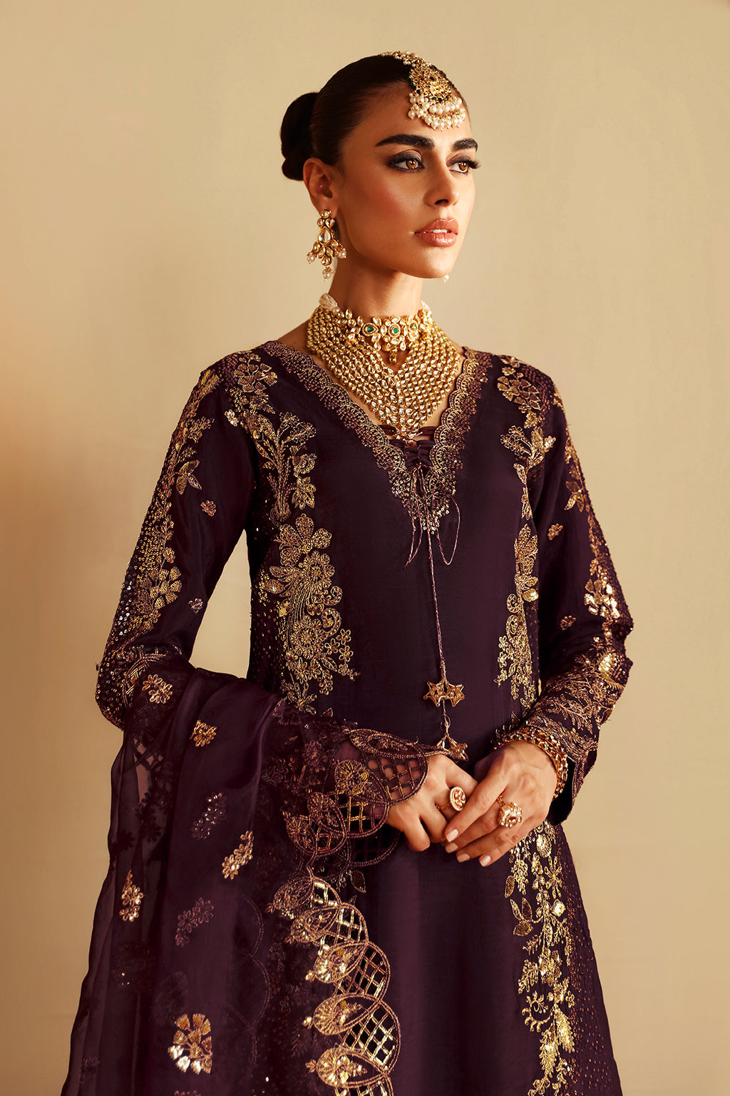 Shagna | Premium Raw Silk | Khusbhu S-06 - Pakistani Designer Dress - by Shagna - Type : Ladies Clothes - 100% Original at Saira Sultan
