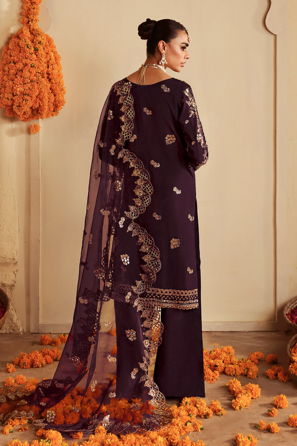 Shagna | Premium Raw Silk | Khusbhu S-06 - Pakistani Designer Dress - by Shagna - Type : Ladies Clothes - 100% Original at Saira Sultan