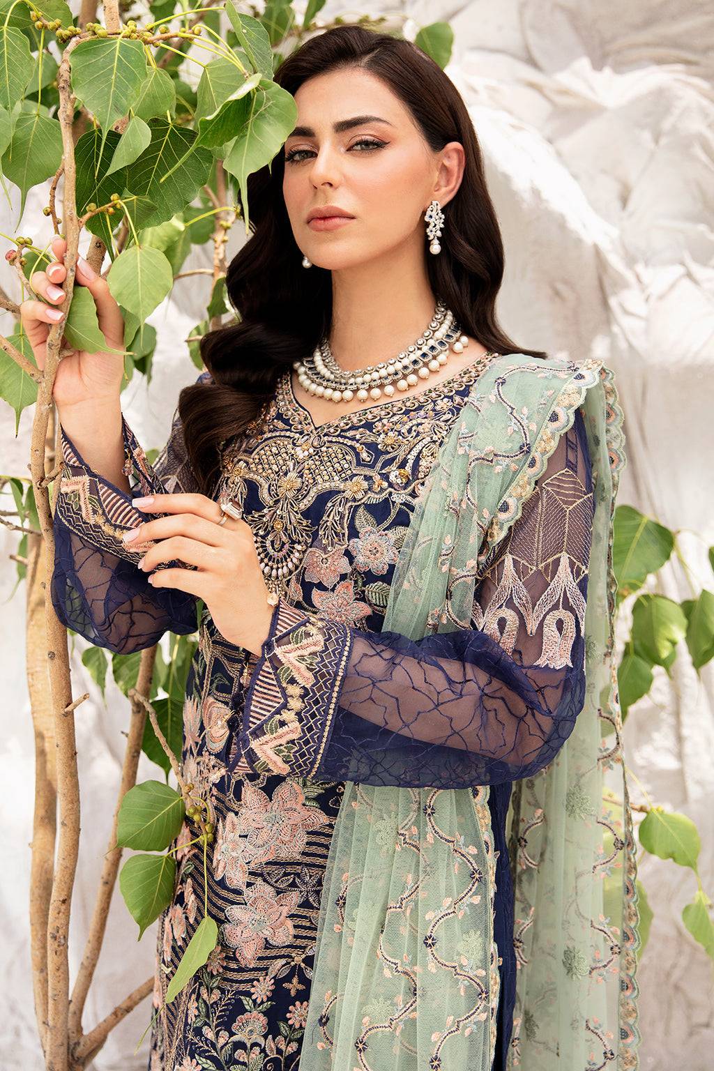 Ramsha | Minhal Organza Collection | M-902 - Pakistani Designer Dress - by Ramsha | Type: Formal - 100% Original at Saira Sultan