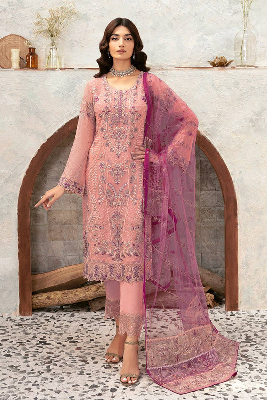 Ramsha | Rangoon Chiffon Collection 24 | D-1201 - Pakistani Designer Dress - by Ramsha | Type: Formal - 100% Original at Saira Sultan