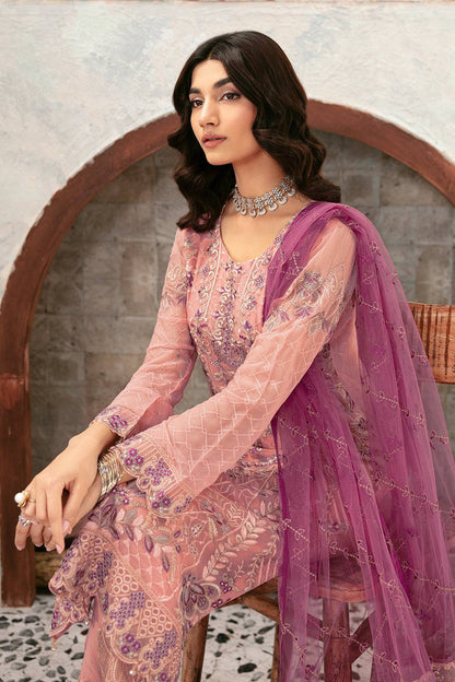 Ramsha | Rangoon Chiffon Collection 24 | D-1201 - Pakistani Designer Dress - by Ramsha | Type: Formal - 100% Original at Saira Sultan