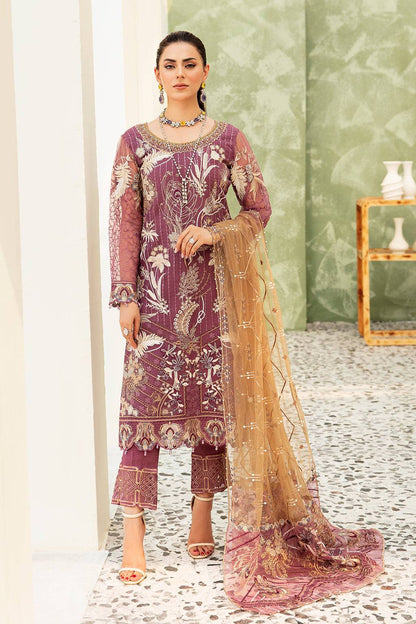 Ramsha | Minhal Organza Collection | M-910 - Pakistani Designer Dress - by Ramsha | Type: Formal - 100% Original at Saira Sultan