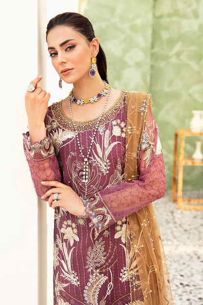Ramsha | Minhal Organza Collection | M-910 - Pakistani Designer Dress - by Ramsha | Type: Formal - 100% Original at Saira Sultan