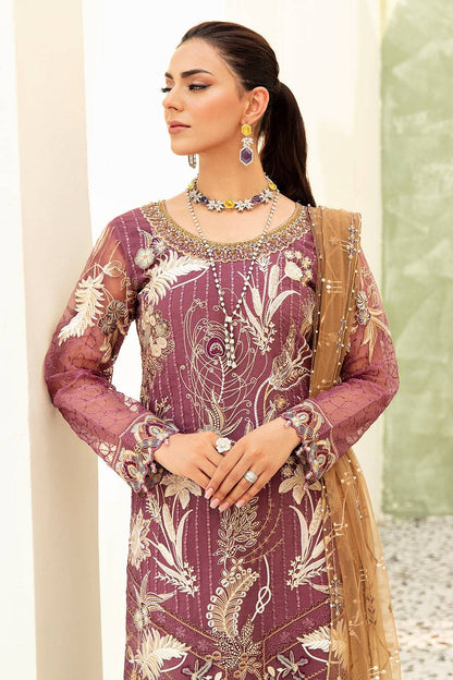 Ramsha | Minhal Organza Collection | M-910 - Pakistani Designer Dress - by Ramsha | Type: Formal - 100% Original at Saira Sultan