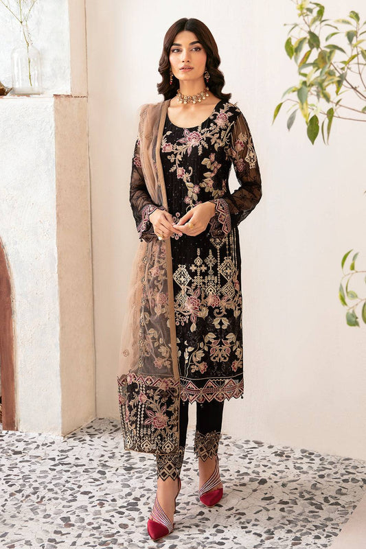 Ramsha | Rangoon Chiffon Collection 24 | D-1204 - Pakistani Designer Dress - by Ramsha | Type: Formal - 100% Original at Saira Sultan