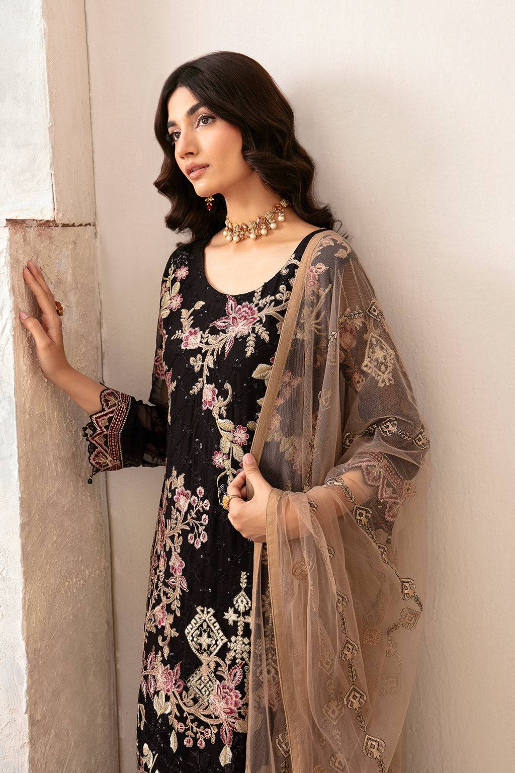 Ramsha | Rangoon Chiffon Collection 24 | D-1204 - Pakistani Designer Dress - by Ramsha | Type: Formal - 100% Original at Saira Sultan