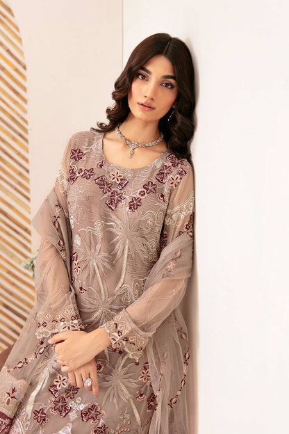 Ramsha | Rangoon Chiffon Collection 24 | D-1206 - Pakistani Designer Dress - by Ramsha | Type: Formal - 100% Original at Saira Sultan