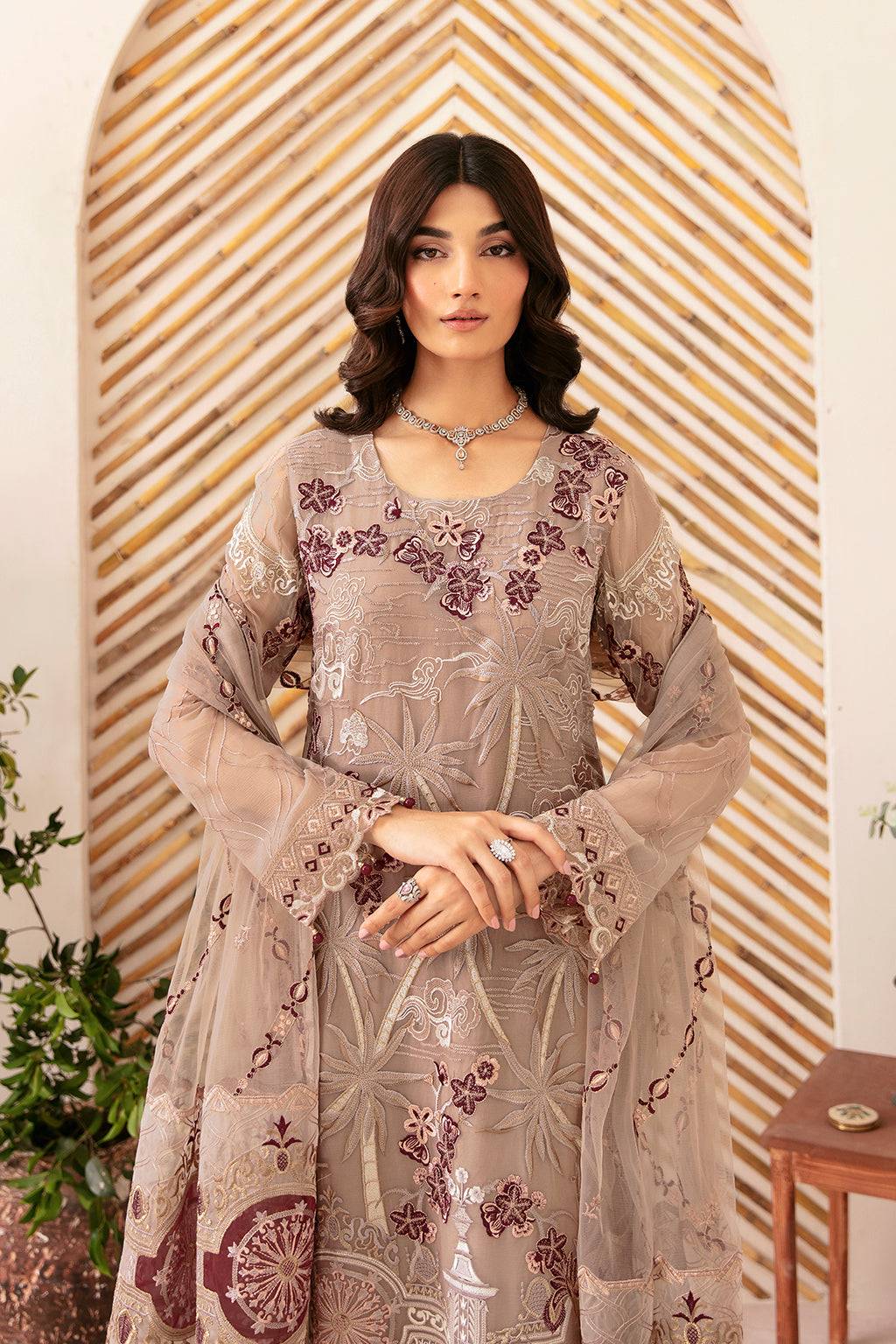 Ramsha | Rangoon Chiffon Collection 24 | D-1206 - Pakistani Designer Dress - by Ramsha | Type: Formal - 100% Original at Saira Sultan