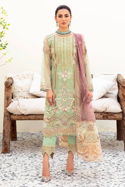 Ramsha | Minhal Organza Collection | M-905 - Pakistani Designer Dress - by Ramsha | Type: Formal - 100% Original at Saira Sultan