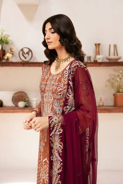 Ramsha | Rangoon Chiffon Collection 24 | D-1209 - Pakistani Designer Dress - by Ramsha | Type: Formal - 100% Original at Saira Sultan