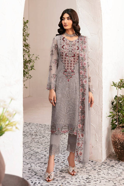 Ramsha | Rangoon Chiffon Collection 24 | D-1210 - Pakistani Designer Dress - by Ramsha | Type: Formal - 100% Original at Saira Sultan