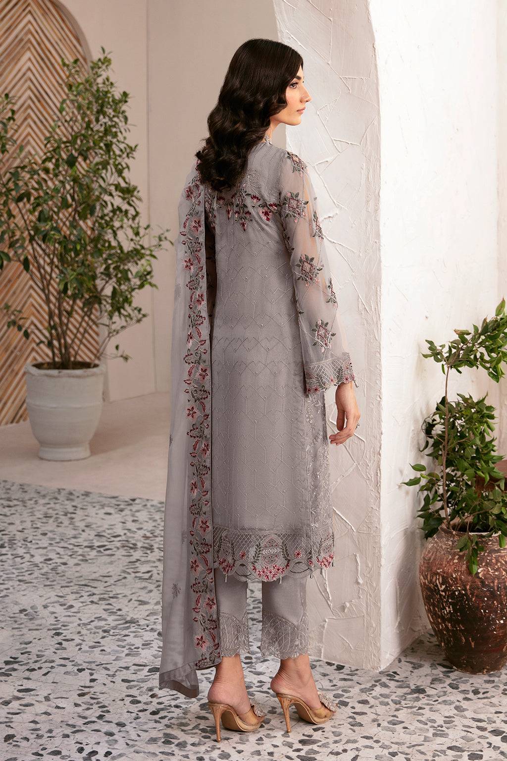Ramsha | Rangoon Chiffon Collection 24 | D-1210 - Pakistani Designer Dress - by Ramsha | Type: Formal - 100% Original at Saira Sultan