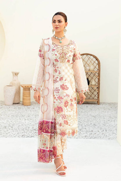 Ramsha | Minhal Organza Collection | M-907 - Pakistani Designer Dress - by Ramsha | Type: Formal - 100% Original at Saira Sultan
