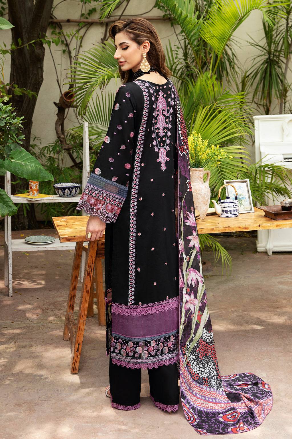 Ramsha | Riwayat Lawn Collection| Y-806 - Pakistani Designer Dress - by Ramsha | Type: Luxury - 100% Original at Saira Sultan