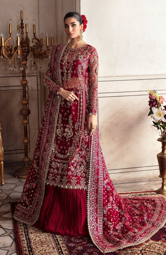 Zevk | Afsanah Wedding Formals | KAMKHAWAB XS