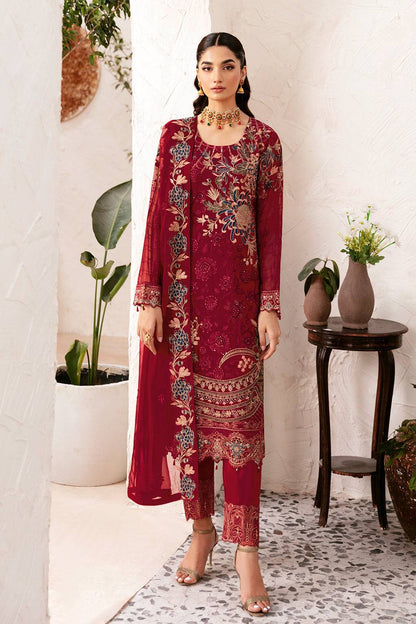 Ramsha | Rangoon Chiffon Collection 24 | D-1205 - Pakistani Designer Dress - by Ramsha | Type: Formal - 100% Original at Saira Sultan
