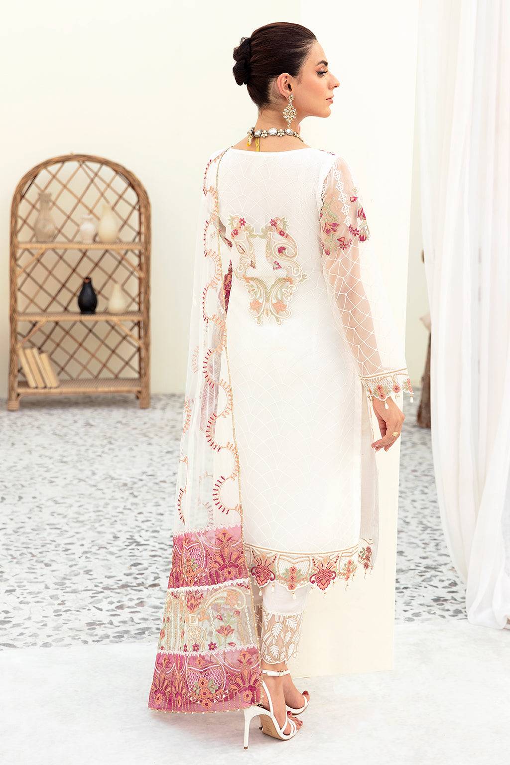 Ramsha | Minhal Organza Collection | M-907 - Pakistani Designer Dress - by Ramsha | Type: Formal - 100% Original at Saira Sultan