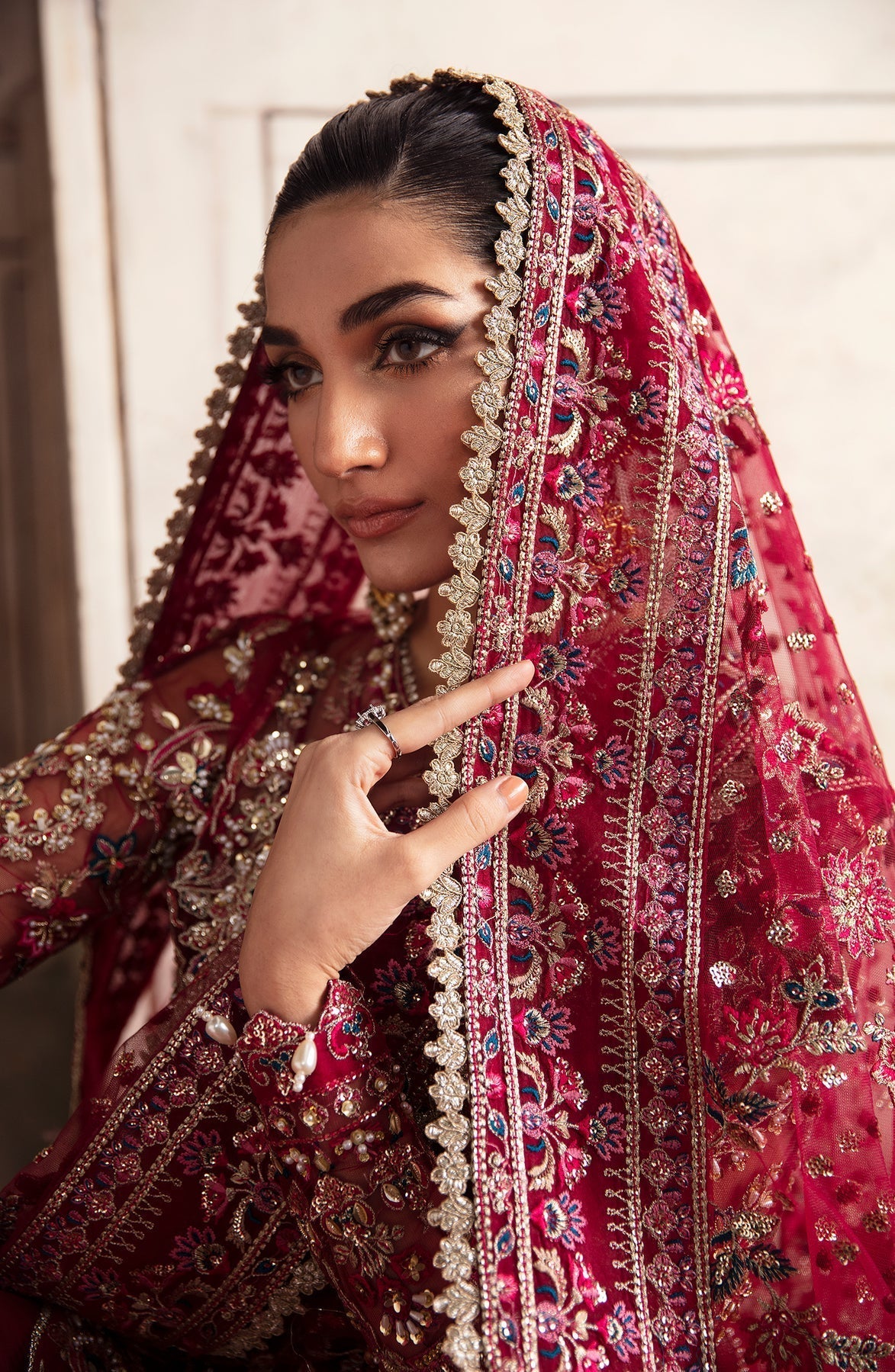Zevk | Afsanah Wedding Formals | KAMKHAWAB Custom Size