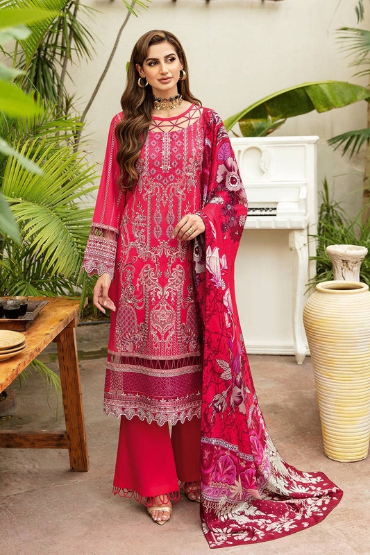 Ramsha | Luxury Lawn 24 | Y-810 - Pakistani Designer Dress - by Ramsha | Type: Casuals - 100% Original at Saira Sultan