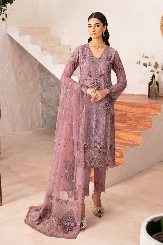 Ramsha | Rangoon Chiffon Collection 24 | D-1208 - Pakistani Designer Dress - by Ramsha | Type: Formal - 100% Original at Saira Sultan