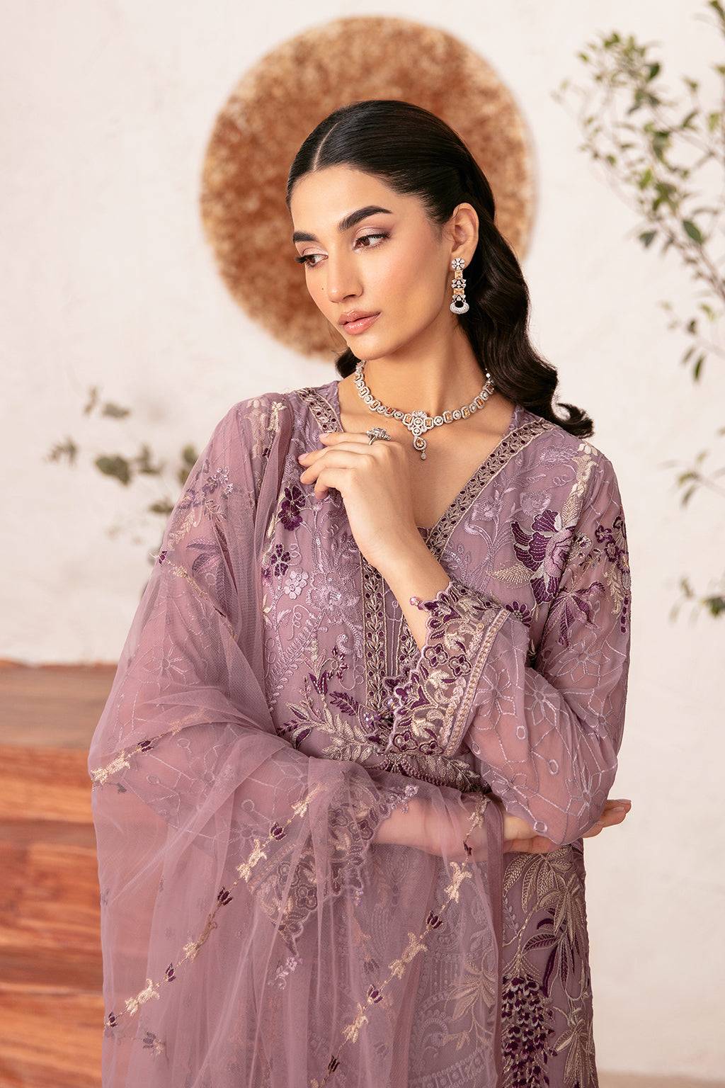 Ramsha | Rangoon Chiffon Collection 24 | D-1208 - Pakistani Designer Dress - by Ramsha | Type: Formal - 100% Original at Saira Sultan