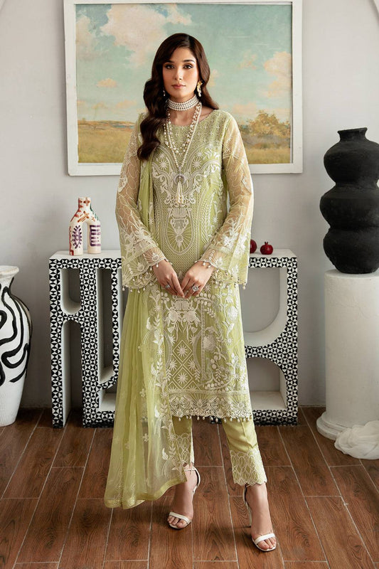 Ramsha | Rangoon Chiffon Collection 24 |D-1105 - Pakistani Designer Dress - by Ramsha | Type: Formal - 100% Original at Saira Sultan