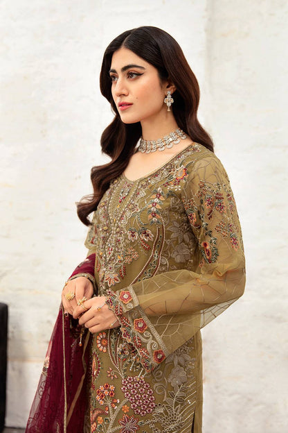 Ramsha | Minhal Organza Collection | M-1010 - Pakistani Designer Dress - by Ramsha | Type: Formal - 100% Original at Saira Sultan