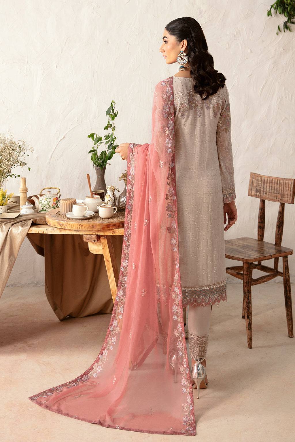 Ramsha | Rangoon Chiffon Collection 24 | D-1212 - Pakistani Designer Dress - by Ramsha | Type: Formal - 100% Original at Saira Sultan