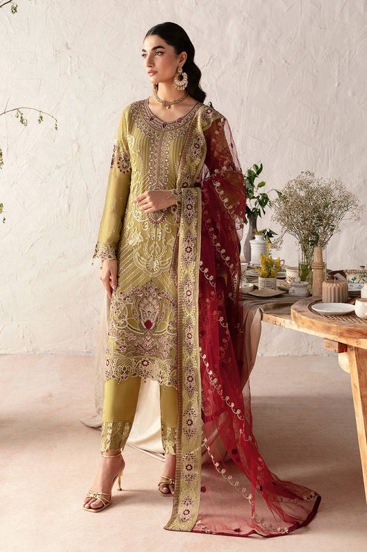 Ramsha | Rangoon Chiffon Collection 24 | D-1203 - Pakistani Designer Dress - by Ramsha | Type: Formal - 100% Original at Saira Sultan