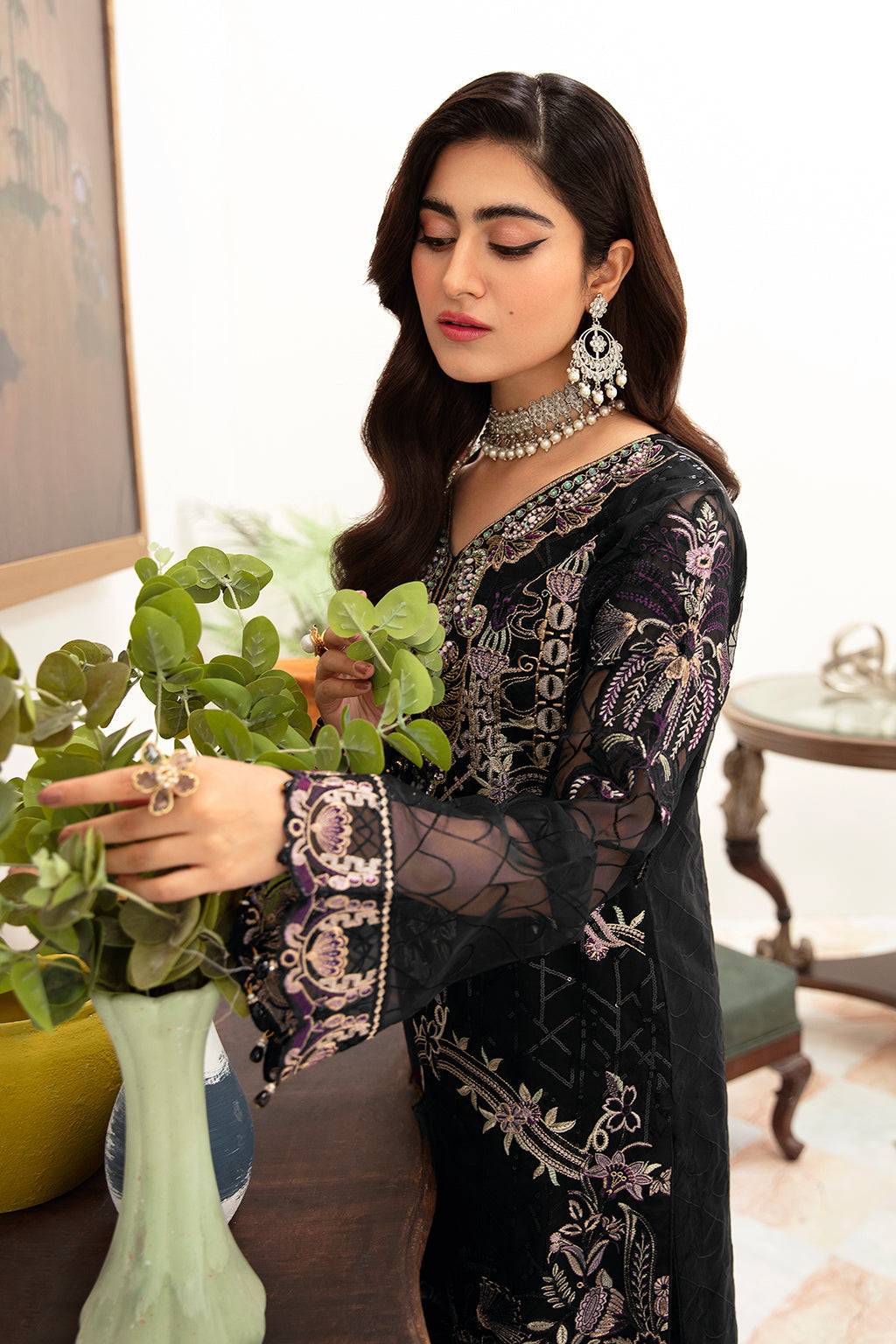 Ramsha | Minhal Organza Collection | M-1006 - Pakistani Designer Dress - by Ramsha | Type: Formal - 100% Original at Saira Sultan